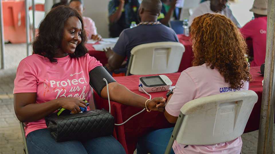 Kasapreko PLC partners with the NCC to Hold a Health Screening for Staff Wellness