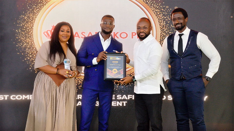 Kasapreko PLC Secures Double Honours at the 2026 HESS Awards